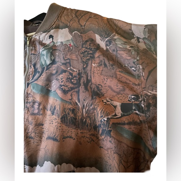 Vintage Atlantic Beach Silk Bomber - Picture 7 of 9